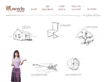 Tablet Screenshot of lacertadesign.cz